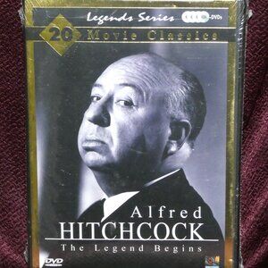 Alfred Hitchcock The Legend Begins DVDs 20 Movie Classics 4-Discs Factory Sealed